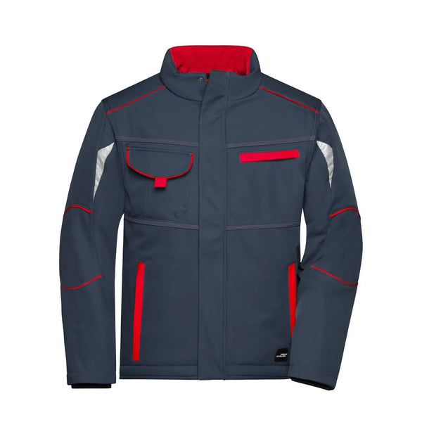Giacca Workwear Softshell Padded - Color grigio / XS - personalizzabile con logo