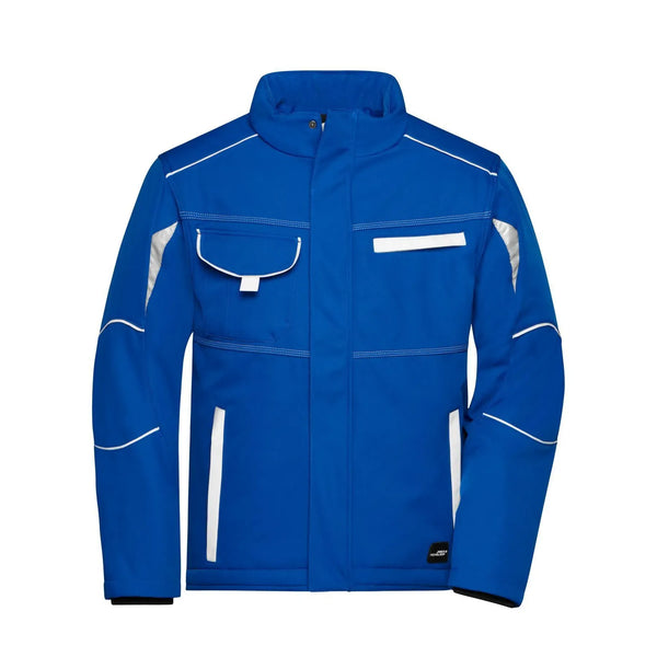 Giacca Workwear Softshell Padded - Color royal / XS - personalizzabile con logo