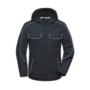 Giacca Workwear Softshell Padded - Solid grigio / XS - personalizzabile con logo