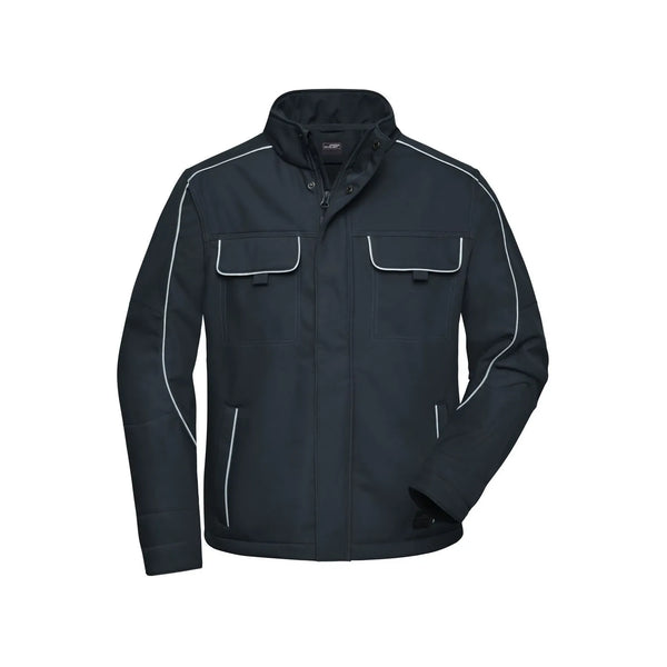 Giacca Workwear Softshell - Solid grigio / XS - personalizzabile con logo