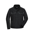 Giacca Workwear Softshell - Solid nero / XS - personalizzabile con logo
