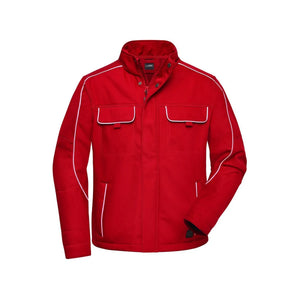 Giacca Workwear Softshell - Solid rosso / XS - personalizzabile con logo