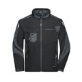 Giacca Workwear Softshell - Strong black/carbon / XS - personalizzabile con logo