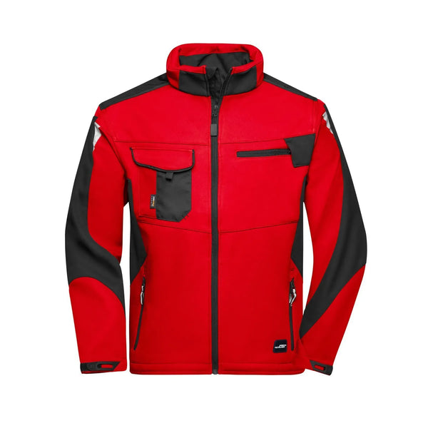 Giacca Workwear Softshell - Strong rosso / XS - personalizzabile con logo
