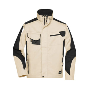 Giacca Workwear - Strong beige / S - personalizzabile con logo