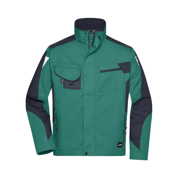 Giacca Workwear - Strong dark-green/black / S - personalizzabile con logo