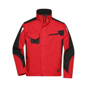 Giacca Workwear - Strong rosso / S - personalizzabile con logo
