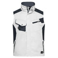 Giacca Workwear Vest - Strong bianco / S - personalizzabile con logo