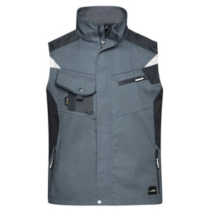 Giacca Workwear Vest - Strong grigio / S - personalizzabile con logo