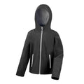 Giacca Young Softshell nero / XL - personalizzabile con logo