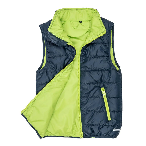 Giacca Youth Bodywarmer blu / XL - personalizzabile con logo