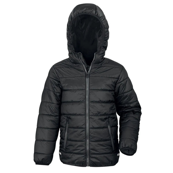 Giacca Youth Padded black / XL - personalizzabile con logo