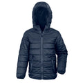 Giacca Youth Padded blu / XL - personalizzabile con logo