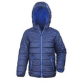 Giacca Youth Padded navy/royal / XL - personalizzabile con logo