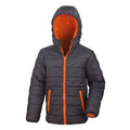 Giacca Youth Padded nero / XL - personalizzabile con logo