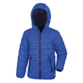 Giacca Youth Padded royal / XL - personalizzabile con logo