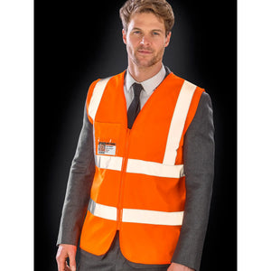 Giacca Zip Safety Tabard - personalizzabile con logo