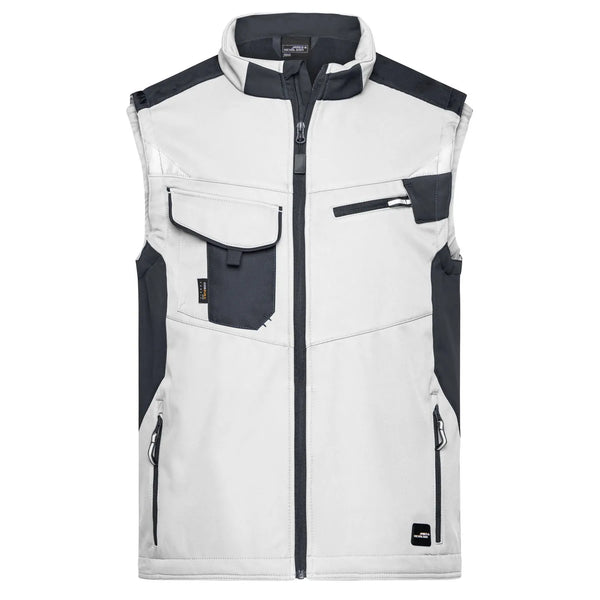 Gilet bianco / XS - personalizzabile con logo