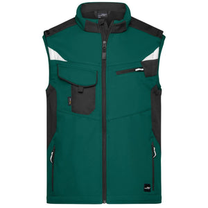 Gilet dark-green/black / XS - personalizzabile con logo