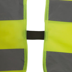 Gilet di sicurezza per bambini Giallo - personalizzabile con logo