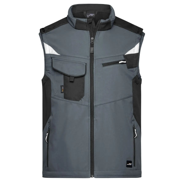 Gilet grigio / XS - personalizzabile con logo