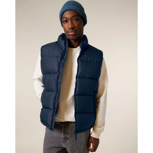 Gilet Imbottito Unisex Puffer Gilet blu navy / XXS - personalizzabile con logo