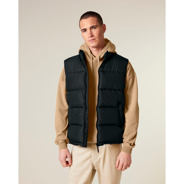 Gilet Imbottito Unisex Puffer Gilet nero / XXS - personalizzabile con logo