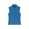 Gilet In Pile Donna Stella Quester blu / XS - personalizzabile con logo