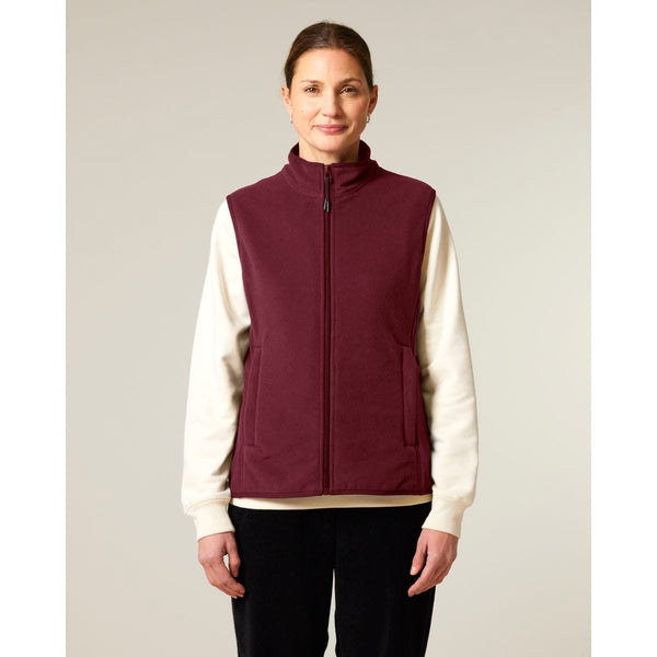 Gilet In Pile Donna Stella Quester - personalizzabile con logo