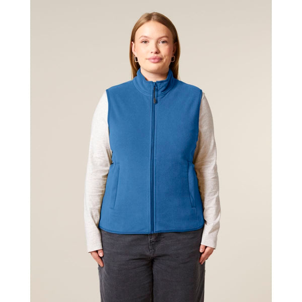 Gilet In Pile Donna Stella Quester - personalizzabile con logo