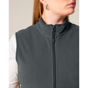 Gilet In Pile Donna Stella Quester - personalizzabile con logo