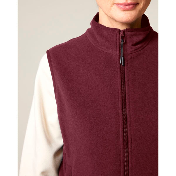 Gilet In Pile Donna Stella Quester - personalizzabile con logo