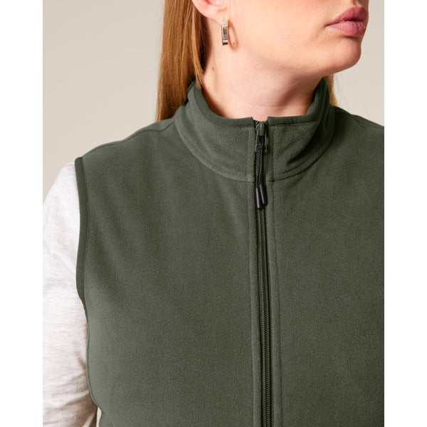 Gilet In Pile Donna Stella Quester - personalizzabile con logo