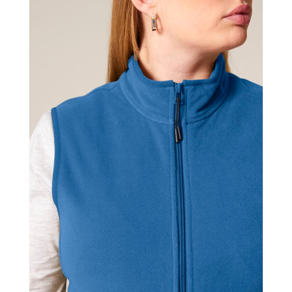 Gilet In Pile Donna Stella Quester - personalizzabile con logo