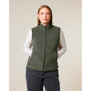 Gilet In Pile Donna Stella Quester - personalizzabile con logo