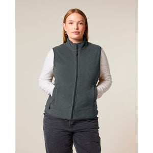 Gilet In Pile Donna Stella Quester - personalizzabile con logo