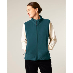 Gilet In Pile Donna Stella Quester - personalizzabile con logo