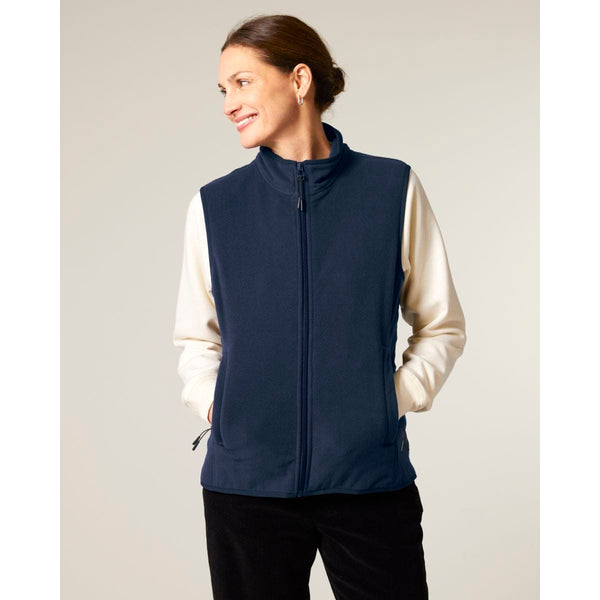 Gilet In Pile Donna Stella Quester - personalizzabile con logo