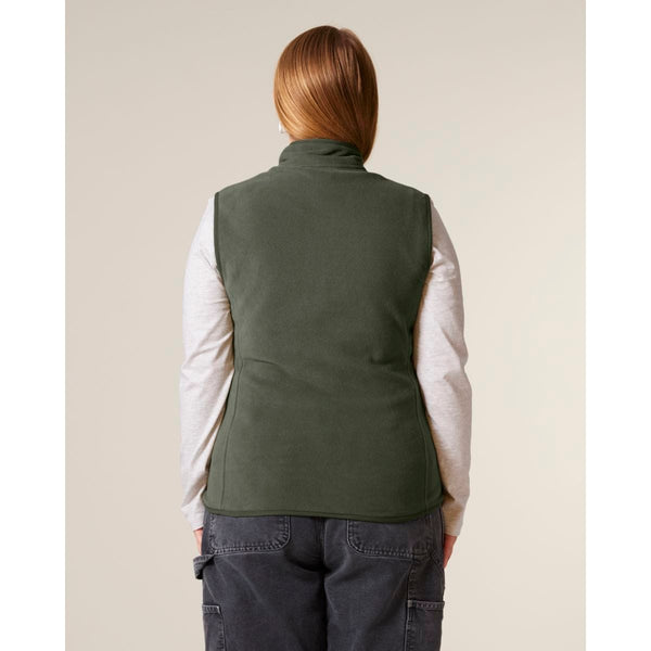 Gilet In Pile Donna Stella Quester - personalizzabile con logo