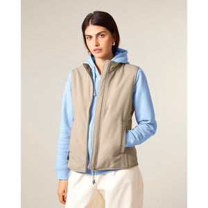 Gilet In Pile Donna Stella Quester - personalizzabile con logo