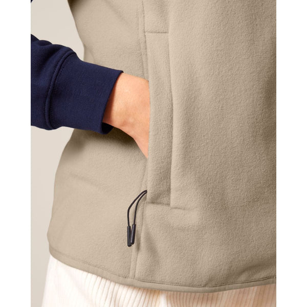 Gilet In Pile Donna Stella Quester - personalizzabile con logo