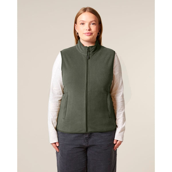 Gilet In Pile Donna Stella Quester - personalizzabile con logo