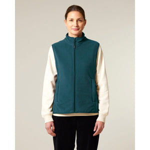 Gilet In Pile Donna Stella Quester - personalizzabile con logo