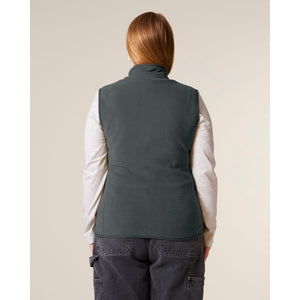 Gilet In Pile Donna Stella Quester - personalizzabile con logo