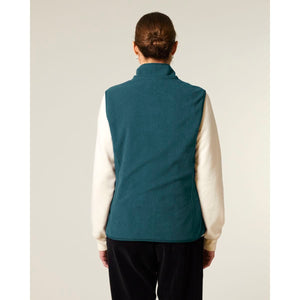Gilet In Pile Donna Stella Quester - personalizzabile con logo