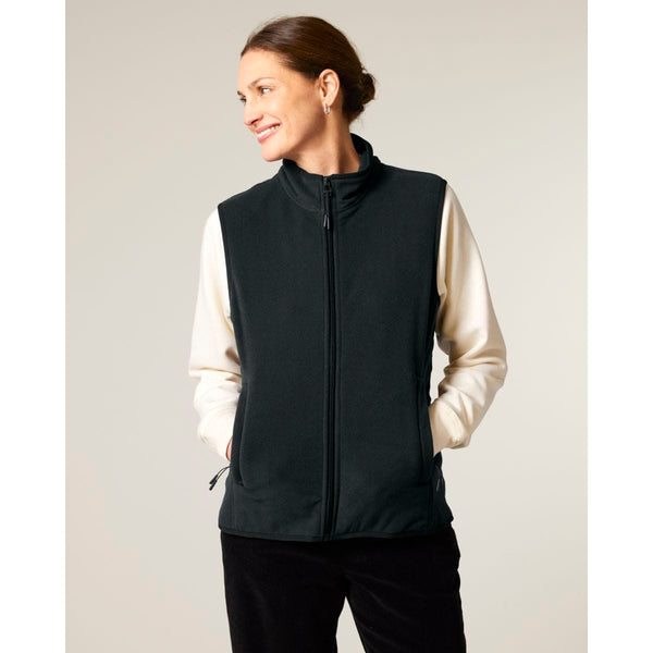 Gilet In Pile Donna Stella Quester - personalizzabile con logo