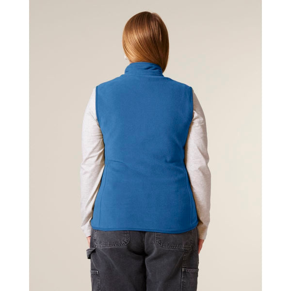 Gilet In Pile Donna Stella Quester - personalizzabile con logo