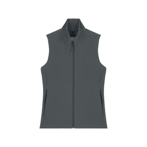 Gilet Softshell Donna Stella Trail Blazer grigio scuro / XS - personalizzabile con logo