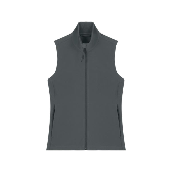 Gilet Softshell Donna Stella Trail Blazer grigio scuro / XS - personalizzabile con logo