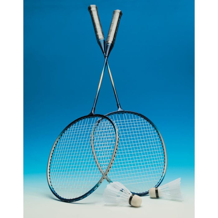 Gioco Badminton per 2 persone arcobaleno - personalizzabile con logo